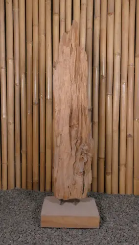 Product image of the product “Root with stand made of teak wood about 100cm height ”